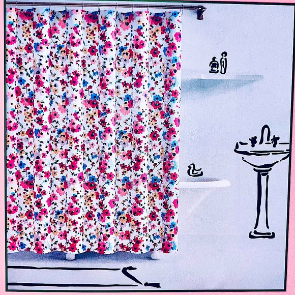 kate spade Bath New Kate Spade Wildflower Bouquet Shower Curtain